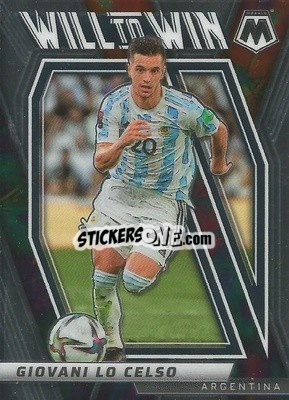 Sticker Giovani Lo Celso - Road to FIFA World Cup Qatar 2022 Mosaic - Panini