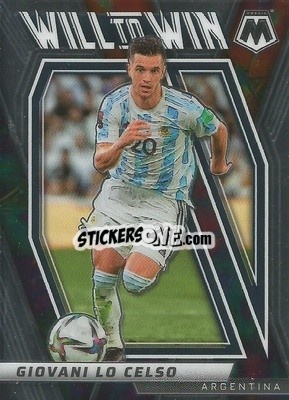 Sticker Giovani Lo Celso - Road to FIFA World Cup Qatar 2022 Mosaic n. 35w - Panini