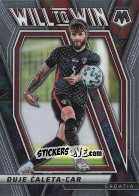 Sticker Duje Caleta-Car - Road to FIFA World Cup Qatar 2022 Mosaic n. 36w - Panini