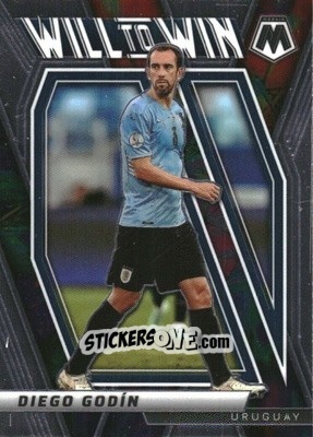 Sticker Diego Godin - Road to FIFA World Cup Qatar 2022 Mosaic n. 37w - Panini