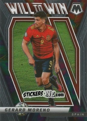 Sticker Gerard Moreno - Road to FIFA World Cup Qatar 2022 Mosaic n. 38w - Panini