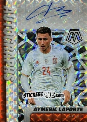 Sticker Aymeric Laporte - Road to FIFA World Cup Qatar 2022 Mosaic n. A-AYL - Panini