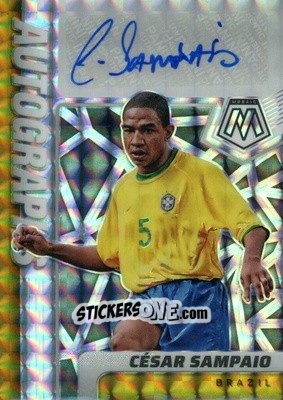 Sticker Cesar Sampaio - Road to FIFA World Cup Qatar 2022 Mosaic n. A-CS - Panini