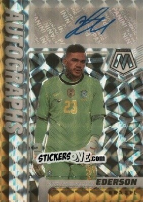 Sticker Ederson - Road to FIFA World Cup Qatar 2022 Mosaic n. A-E - Panini
