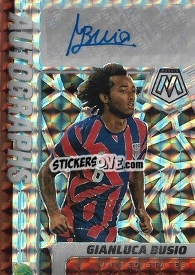 Sticker Gianluca Busio - Road to FIFA World Cup Qatar 2022 Mosaic n. A-GB - Panini