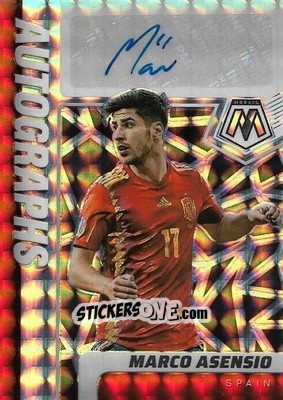 Sticker Marco Asensio - Road to FIFA World Cup Qatar 2022 Mosaic n. A-MA - Panini