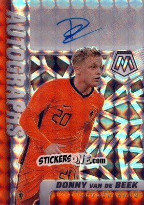 Sticker Donny van de Beek - Road to FIFA World Cup Qatar 2022 Mosaic n. A-VDB - Panini