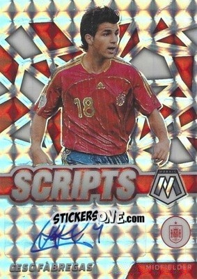 Sticker Cesc Fabregas - Road to FIFA World Cup Qatar 2022 Mosaic n. S-CF - Panini