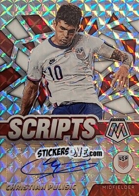 Sticker Christian Pulisic - Road to FIFA World Cup Qatar 2022 Mosaic n. S-CP - Panini