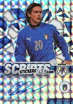 Sticker Filippo Inzaghi - Road to FIFA World Cup Qatar 2022 Mosaic n. S-FI - Panini