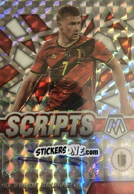 Sticker Kevin De Bruyne - Road to FIFA World Cup Qatar 2022 Mosaic n. S-KDB - Panini