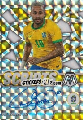 Figurina Neymar Jr - Road to FIFA World Cup Qatar 2022 Mosaic - Panini