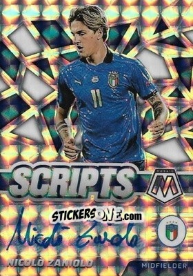 Sticker Nicolo Zaniolo - Road to FIFA World Cup Qatar 2022 Mosaic n. S-NZ - Panini