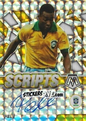 Sticker Pele - Road to FIFA World Cup Qatar 2022 Mosaic n. S-P - Panini