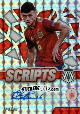 Sticker Pedri - Road to FIFA World Cup Qatar 2022 Mosaic n. S-PDR - Panini