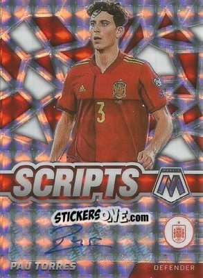 Sticker Pau Torres - Road to FIFA World Cup Qatar 2022 Mosaic n. S-PT - Panini