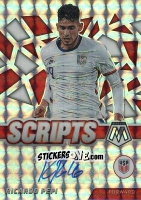 Sticker Ricardo Pepi - Road to FIFA World Cup Qatar 2022 Mosaic n. S-RP - Panini