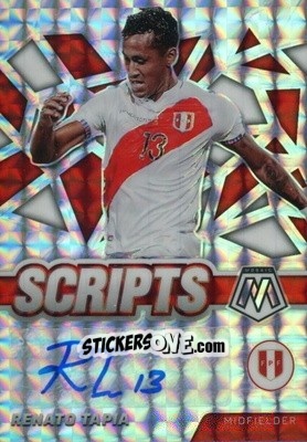 Sticker Renato Tapia - Road to FIFA World Cup Qatar 2022 Mosaic n. S-RT - Panini