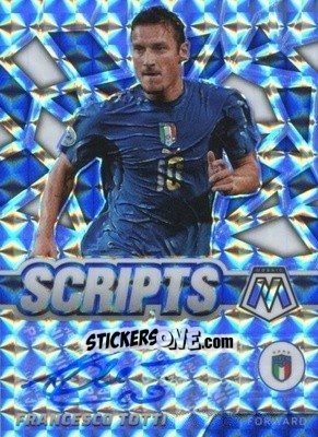 Sticker Francesco Totti - Road to FIFA World Cup Qatar 2022 Mosaic n. S-TOT - Panini