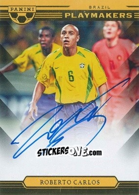 Sticker Roberto Carlos - Road to FIFA World Cup Qatar 2022 Mosaic n. P-RC - Panini