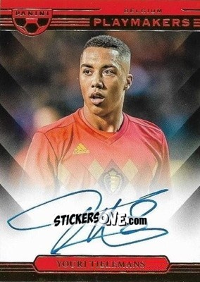 Sticker Youri Tielemans - Road to FIFA World Cup Qatar 2022 Mosaic n. P-YTI - Panini