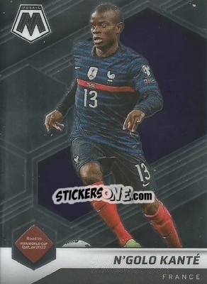 Sticker N'Golo Kante - Road to FIFA World Cup Qatar 2022 Mosaic n. 3 - Panini