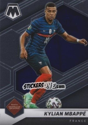 Sticker Kylian Mbappe - Road to FIFA World Cup Qatar 2022 Mosaic n. 6 - Panini