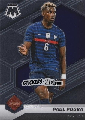Sticker Paul Pogba - Road to FIFA World Cup Qatar 2022 Mosaic n. 8 - Panini