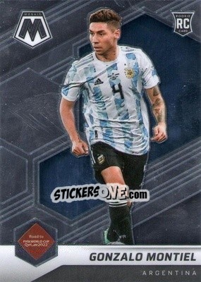 Sticker Gonzalo Montiel - Road to FIFA World Cup Qatar 2022 Mosaic n. 9 - Panini