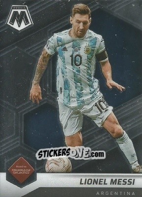 Sticker Lionel Messi - Road to FIFA World Cup Qatar 2022 Mosaic n. 10 - Panini