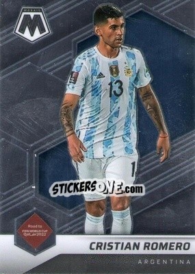 Sticker Cristian Romero - Road to FIFA World Cup Qatar 2022 Mosaic - Panini