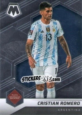 Sticker Cristian Romero - Road to FIFA World Cup Qatar 2022 Mosaic n. 13 - Panini