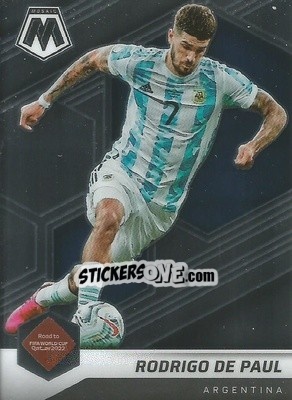 Sticker Rodrigo de Paul - Road to FIFA World Cup Qatar 2022 Mosaic n. 15 - Panini
