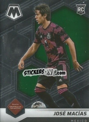 Sticker Jose Macias - Road to FIFA World Cup Qatar 2022 Mosaic n. 17 - Panini