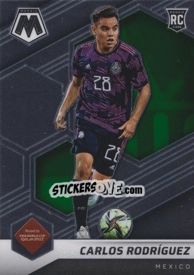 Sticker Carlos Rodriguez - Road to FIFA World Cup Qatar 2022 Mosaic n. 24 - Panini
