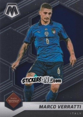 Sticker Marco Verratti - Road to FIFA World Cup Qatar 2022 Mosaic n. 26 - Panini