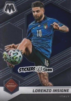 Sticker Lorenzo Insigne - Road to FIFA World Cup Qatar 2022 Mosaic n. 27 - Panini