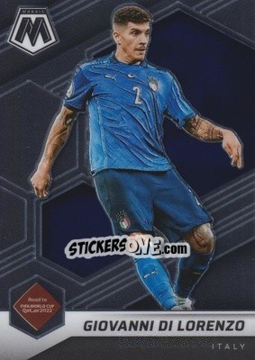 Figurina Giovanni Di Lorenzo - Road to FIFA World Cup Qatar 2022 Mosaic - Panini