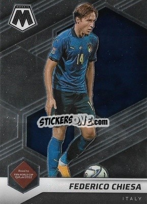 Sticker Federico Chiesa - Road to FIFA World Cup Qatar 2022 Mosaic - Panini