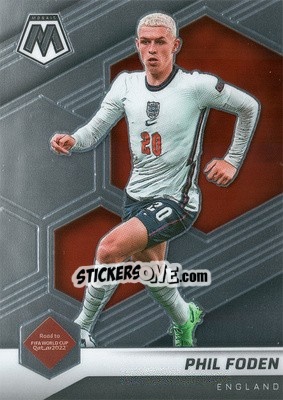 Sticker Phil Foden - Road to FIFA World Cup Qatar 2022 Mosaic n. 39 - Panini