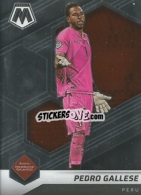 Sticker Pedro Gallese - Road to FIFA World Cup Qatar 2022 Mosaic n. 42 - Panini