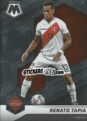 Sticker Renato Tapia - Road to FIFA World Cup Qatar 2022 Mosaic n. 45 - Panini