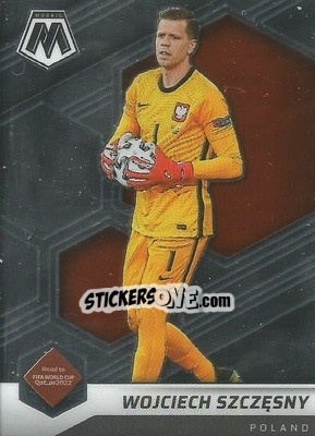 Figurina Wojciech Szczesny - Road to FIFA World Cup Qatar 2022 Mosaic - Panini