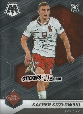 Cromo Kacper Kozlowski - Road to FIFA World Cup Qatar 2022 Mosaic - Panini