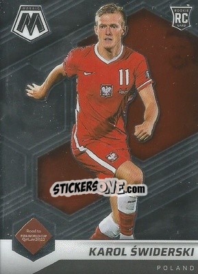 Sticker Karol Swiderski - Road to FIFA World Cup Qatar 2022 Mosaic n. 54 - Panini