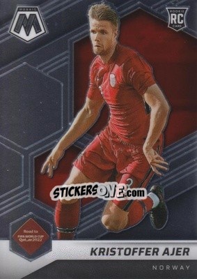 Sticker Kristoffer Ajer - Road to FIFA World Cup Qatar 2022 Mosaic n. 55 - Panini