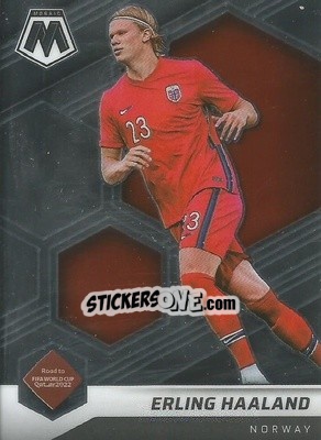 Sticker Erling Haaland - Road to FIFA World Cup Qatar 2022 Mosaic n. 56 - Panini
