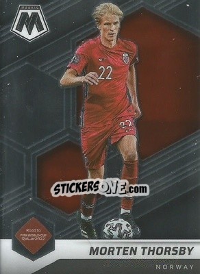 Sticker Morten Thorsby - Road to FIFA World Cup Qatar 2022 Mosaic n. 57 - Panini