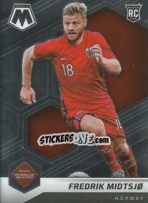 Sticker Fredrik Midtsjo - Road to FIFA World Cup Qatar 2022 Mosaic n. 60 - Panini