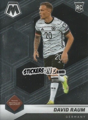 Sticker David Raum - Road to FIFA World Cup Qatar 2022 Mosaic n. 63 - Panini